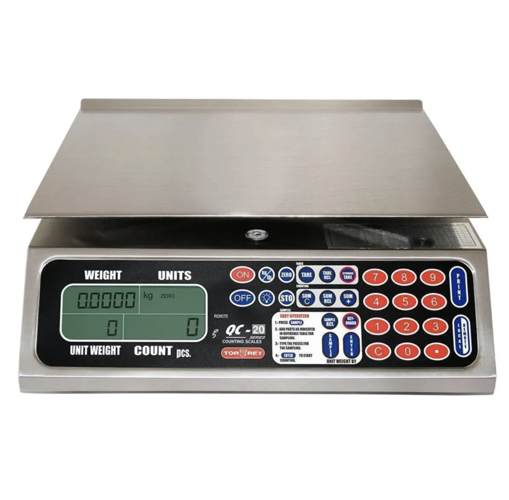 Báscula Contadora de Acero Inoxidable QC20