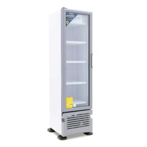 Refrigerador Vertical 1 Puerta Cristal Luz Led 8 Pies Imbera VR08