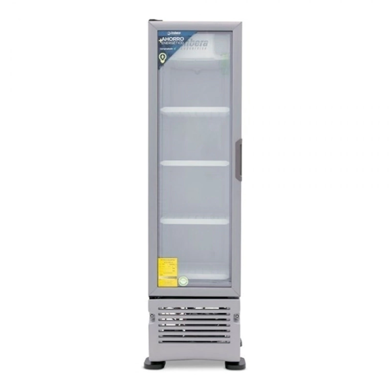 Refrigerador Vertical 1 Puerta Cristal Luz Led 8 Pies Imbera VR08 - Image 3