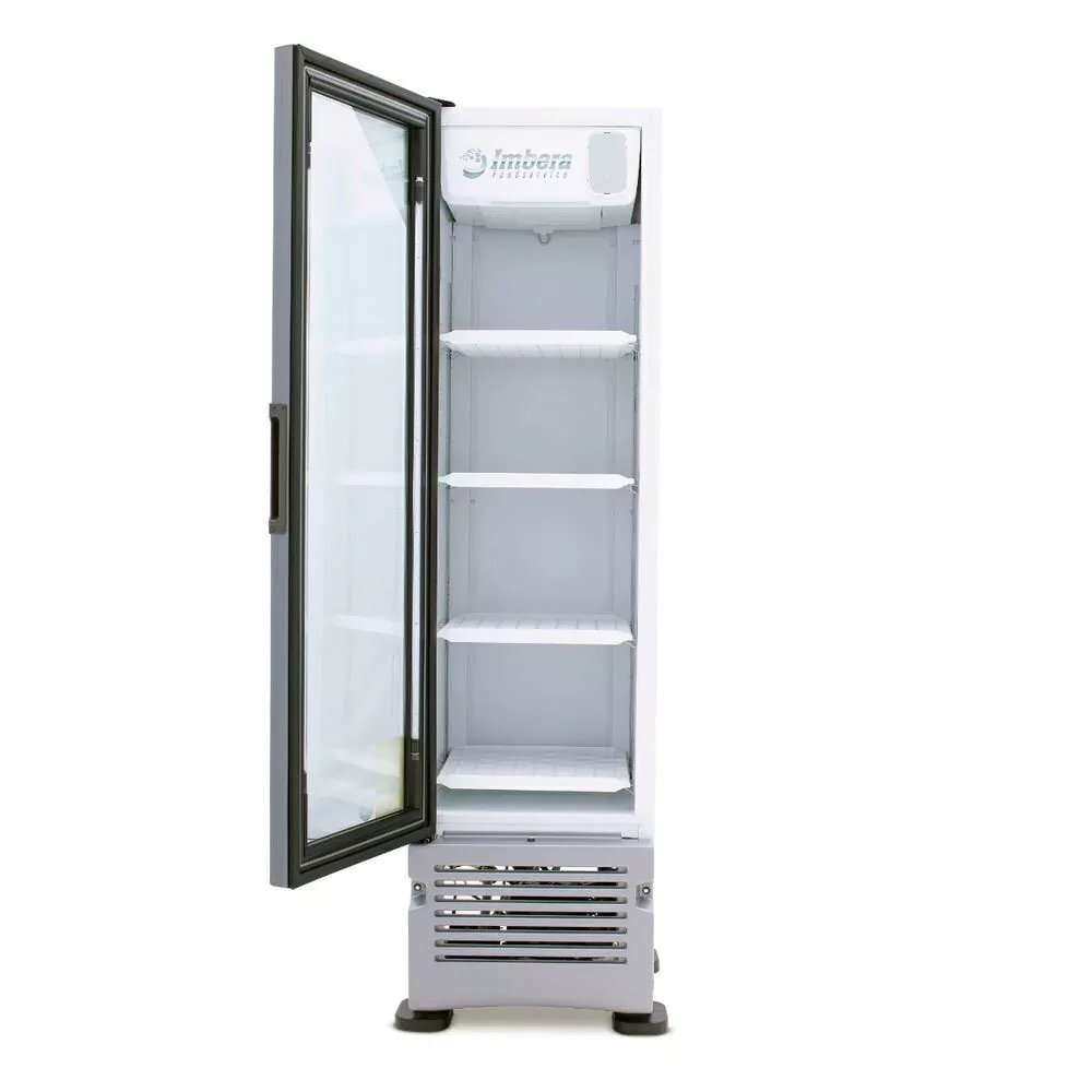 Refrigerador Vertical 1 Puerta Cristal Luz Led 8 Pies Imbera VR08 - Image 2