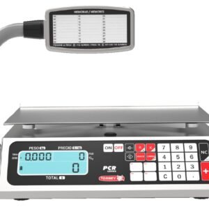 Báscula Digital Torrey con Torreta y Memorias de Precio PCR40T-N