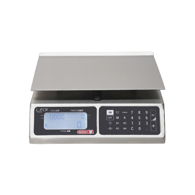 Báscula Comercial de Acero Inoxidable LPCR40