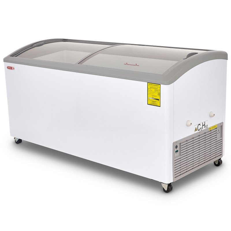 Congelador horizontal tapa de cristal curvo 19 pies³ CHC-180CR - Image 3