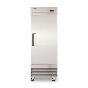 Refrigerador vertical 23 pies³. Acero inoxidable. RVSA-23UI