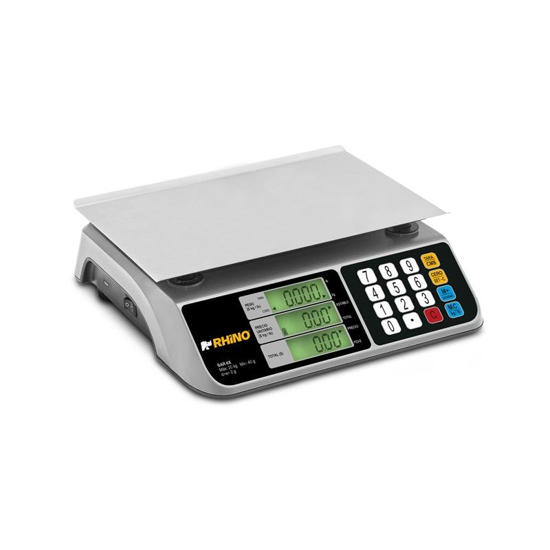 Báscula Electrónica Multifunciones con Puerto USB 20 kg BAR-6X