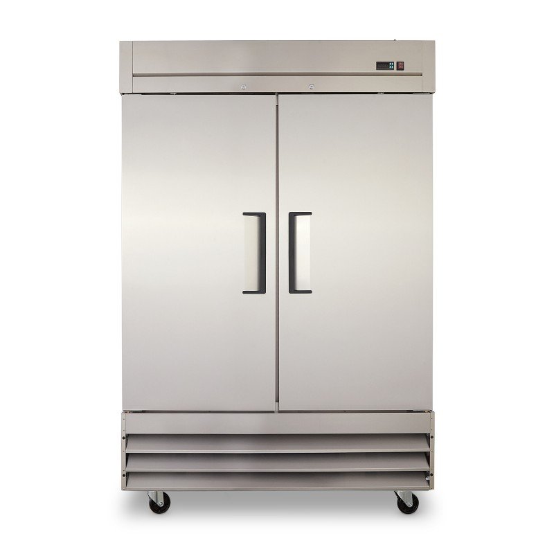 Refrigerador vertical puerta solida 47 pies³ acero inoxidable. RVSA-47UI - Image 2