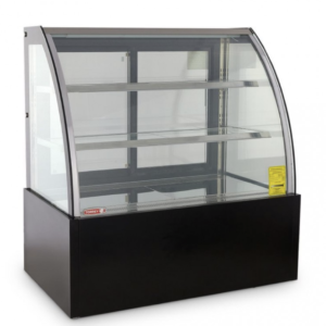 Vitrina refrigerada FULL-GLASS curvo panoramica VFG-120C