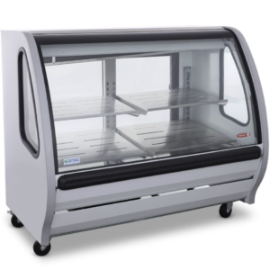 Vitrina exhibidora 150 cm C bco, negro 427 L. TEM-150