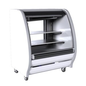 Vitrina Delicatessen color blanco 1m TEM-100LS
