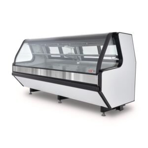 Vitrina carnicera modular acero inoxidable 2.5 m TEC-250AI