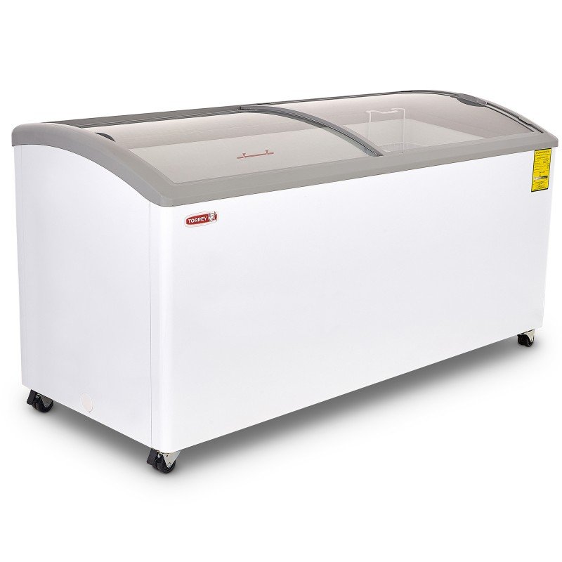 Congelador horizontal tapa de cristal curvo 19 pies³ CHC-180CR