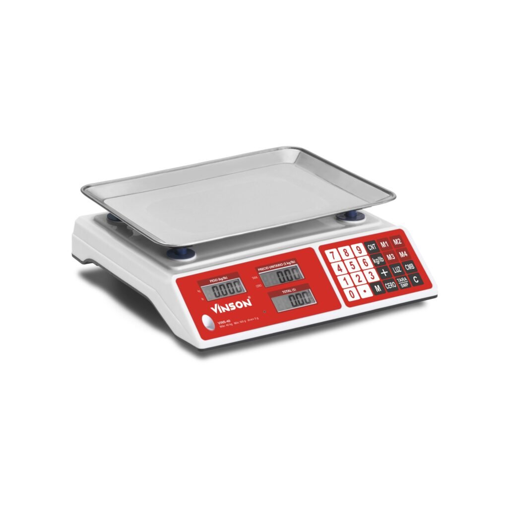 Báscula Electrónica Multifunciones 40 kg VINS-40