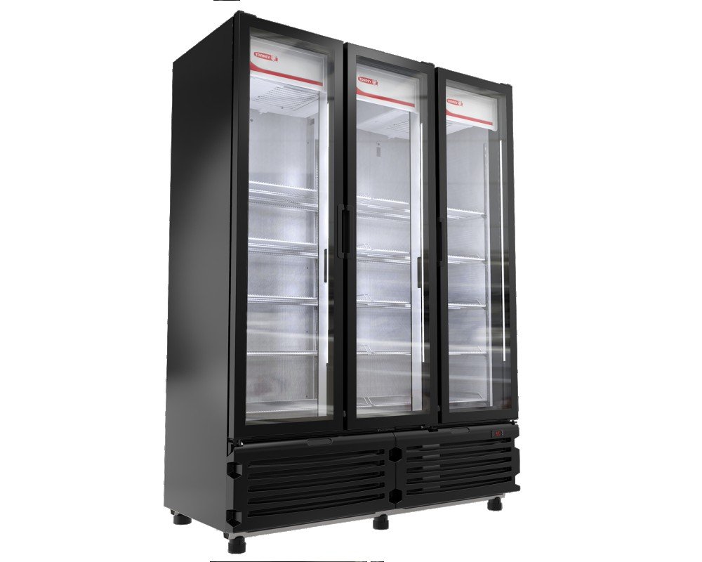 Refrigerador exhibidor vertical 42 pies³ 3 puertas TVC-42
