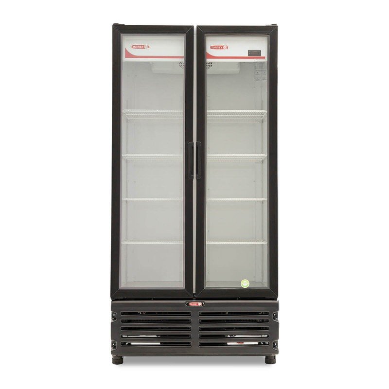 Refrigerador exhibidor vertical 26 pies³ 2 puertas TVC-26
