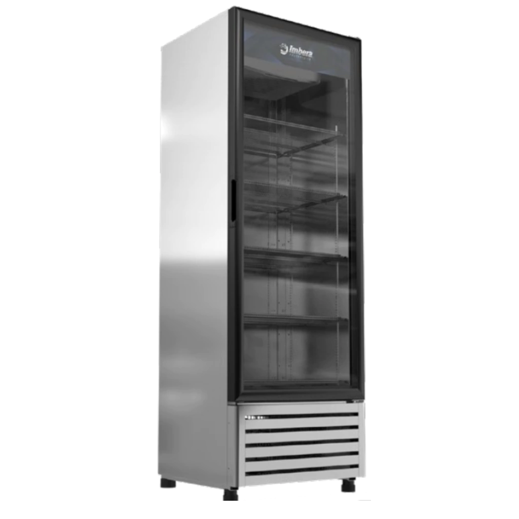 Congelador vertical acero inoxidable 24 pies³