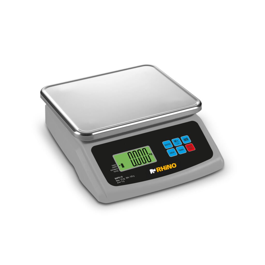 Báscula Electrónica Porcionadora 15 kg BAPO-15