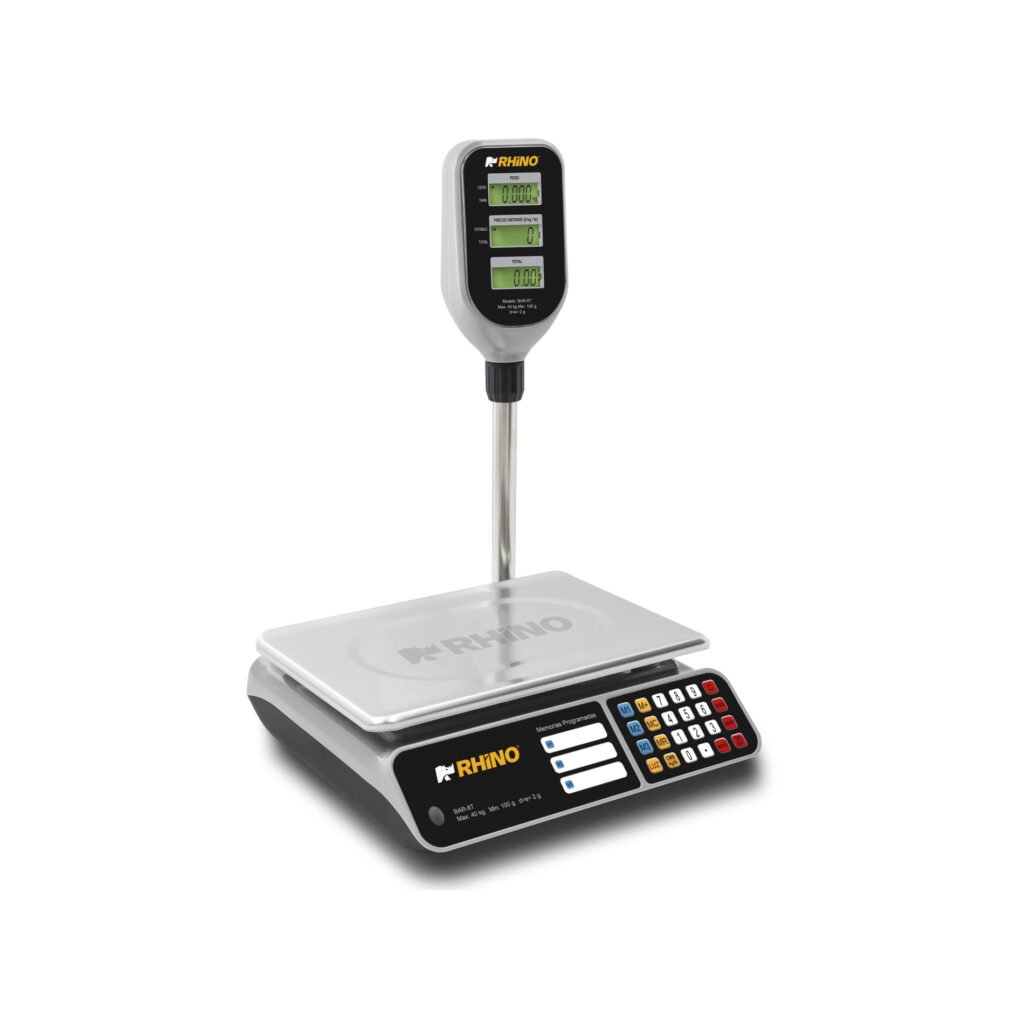 Báscula Electrónica Multifunciones con Torreta 40 kg BAR-8T