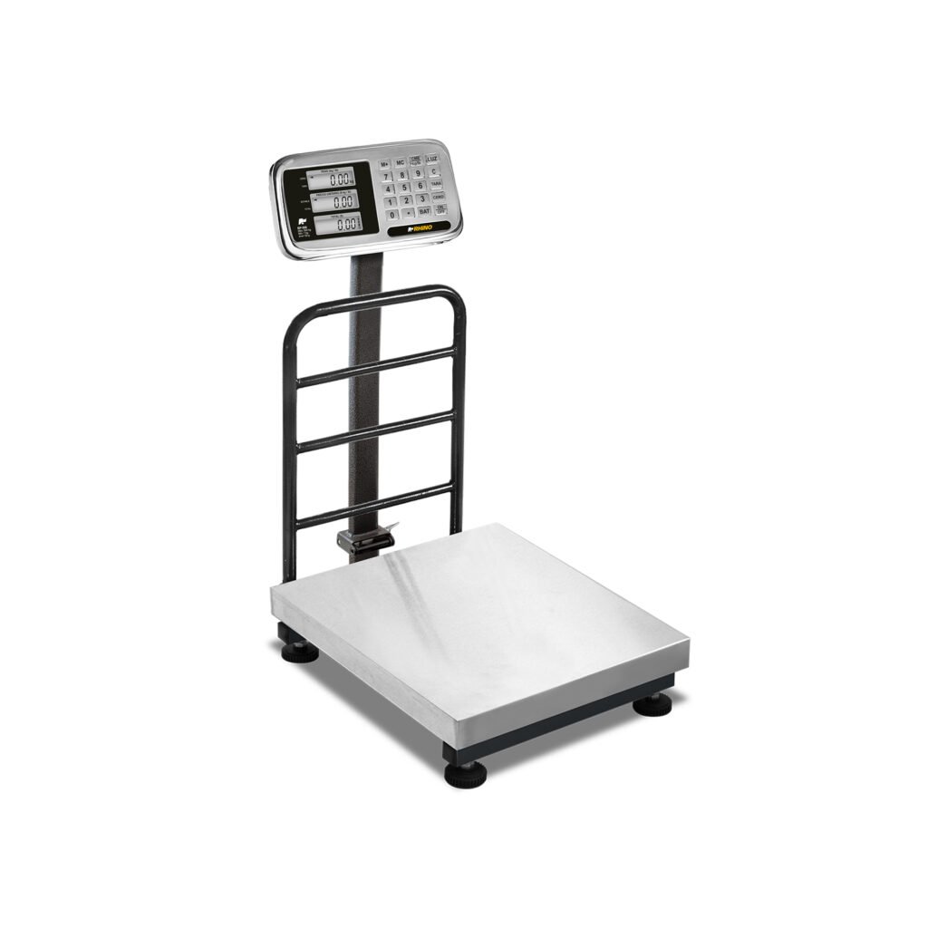 Báscula de Plataforma Inoxidable Plegable 500 kg BP-500