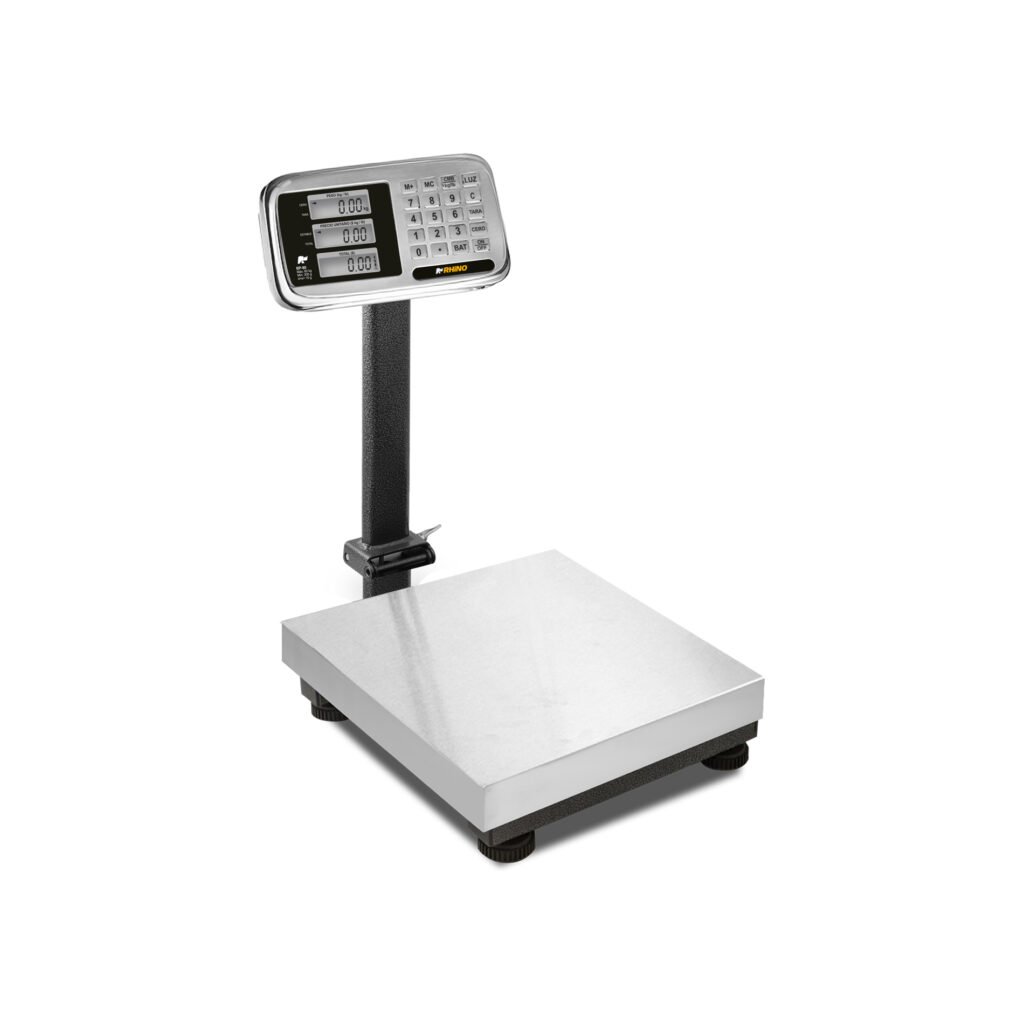 Báscula de Plataforma Inoxidable Plegable 80 kg BP-80