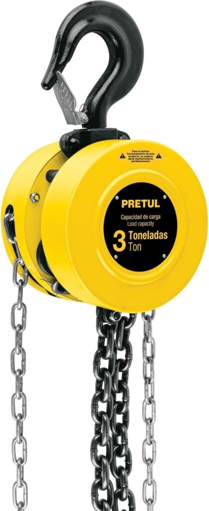 Pretul POL-3P, Polipasto de cadena 3 toneladas
