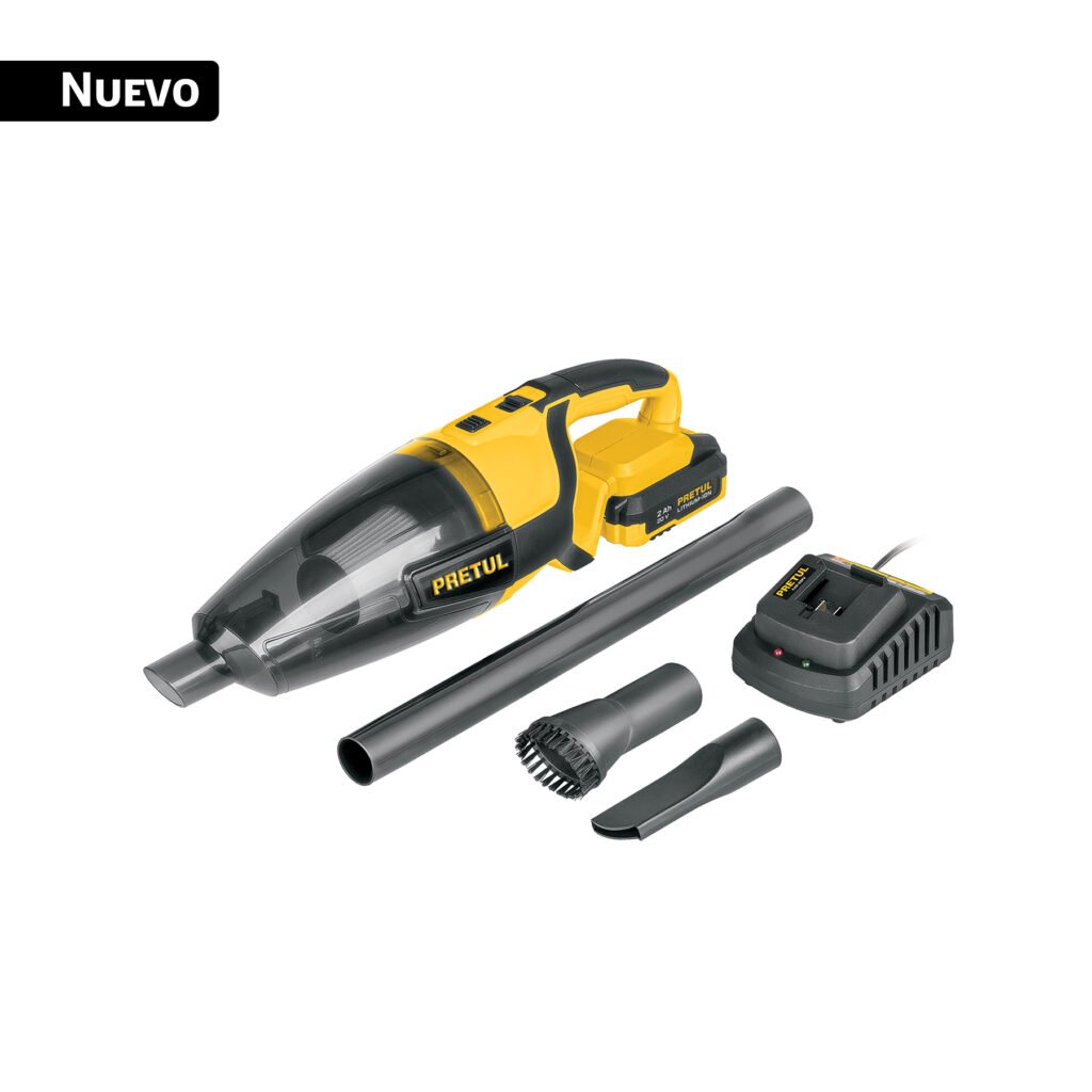 Aspiradora para auto, 20V, 1 batería 2Ah