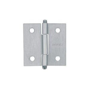 Bisagra cuadrada 2", satinado, cabeza redonda, HERMEX