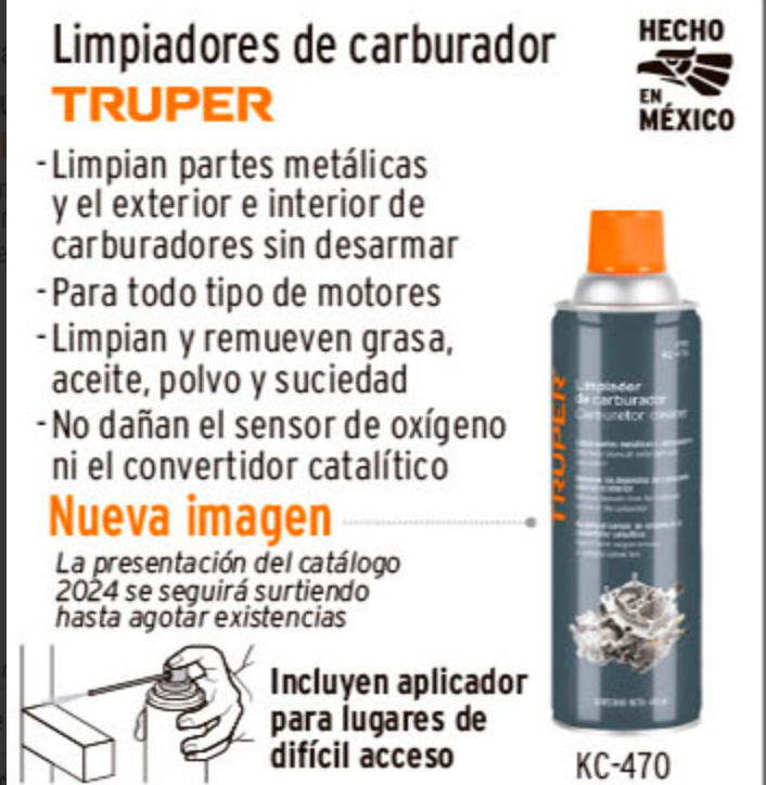 Limpiador de carburador, 470ml (16oz) - Image 2
