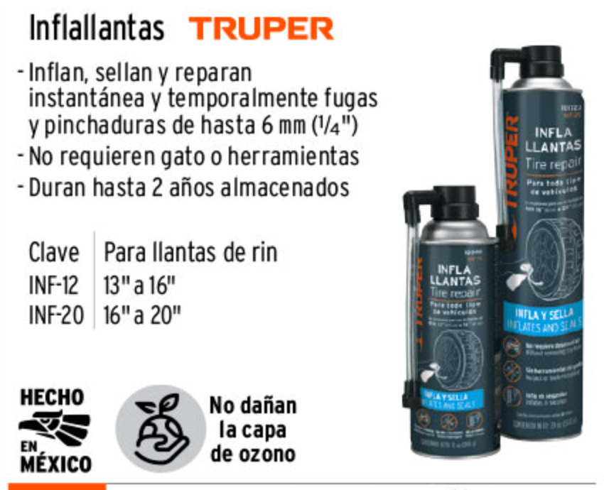Inflallantas de 12 oz (340 g) - Image 2