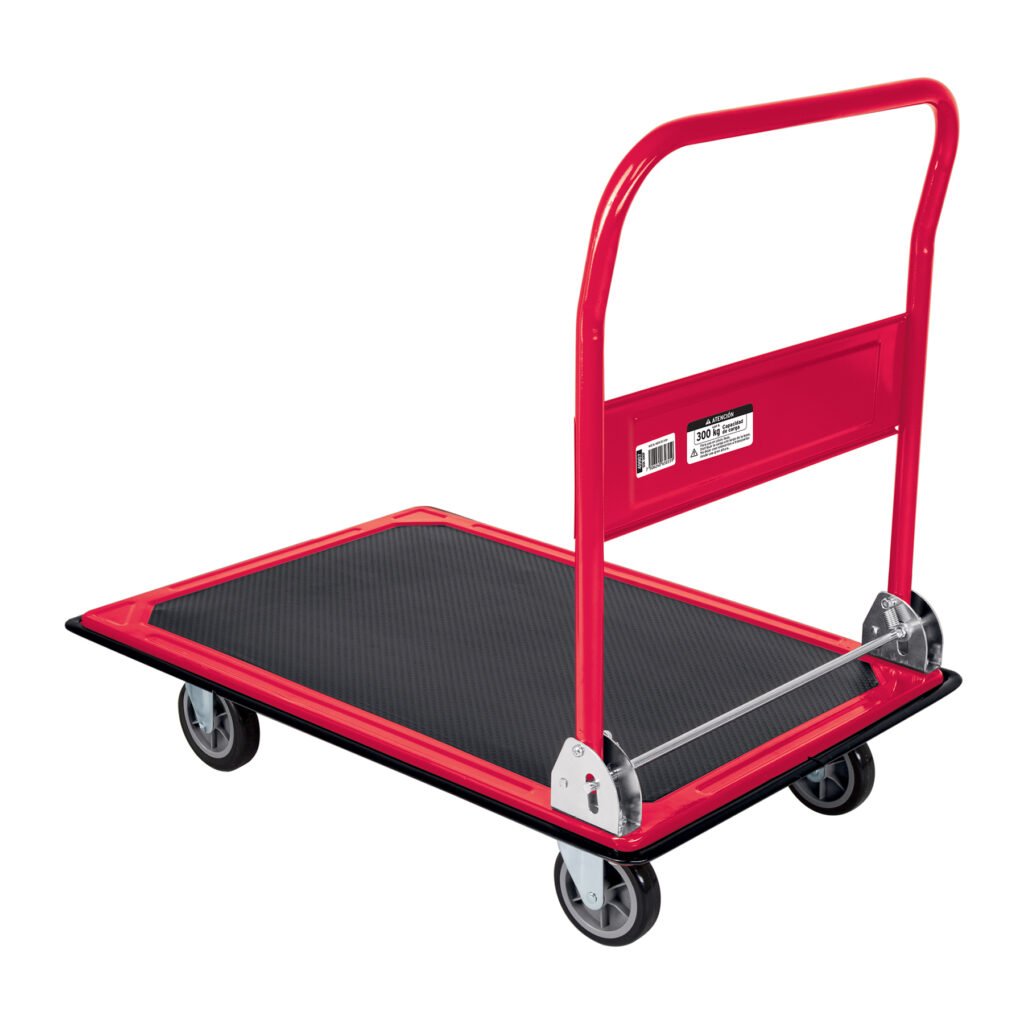 Carro de carga plegable tipo plataforma, 300 kg