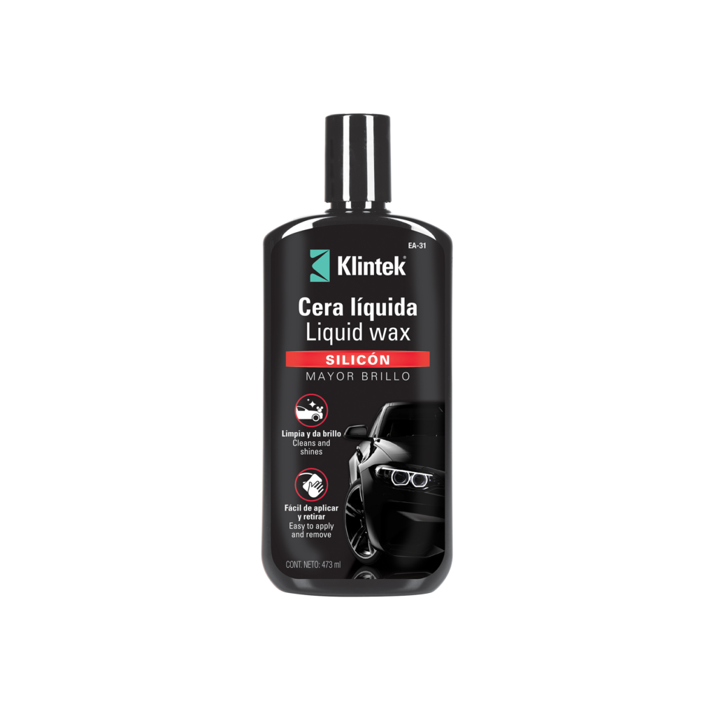Cera líquida de silicona para automóvil, 473 ml