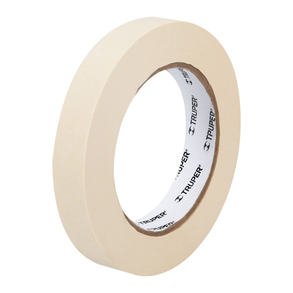 Cinta masking tape de 3/4' x 50 m