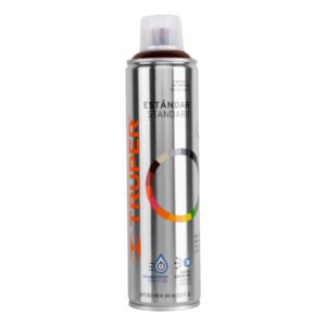 Truper Pintura en aerosol, tabaco, bote esbelto, 400 ml