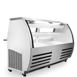 Vitrina Carnicera Tradicional Curva de Mostrador 41.13 ft³ Criotec VCR-200
