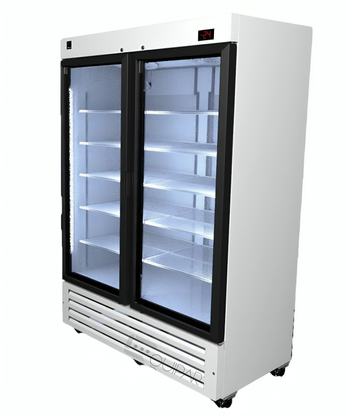 CONGELADOR VERTICAL CON PUERTA DE CRISTAL DE 42 FT³ CRIOTEC FSL-42 V