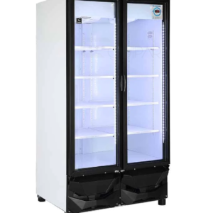 REFRIGERADOR VERTICAL 42 FT³ DE 2 PUERTAS ABATIBLES DE CRISTAL CRIOTEC CFX-42 2P