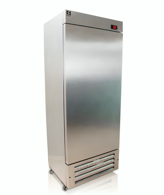 REFRIGERADOR VERTICAL EN ACERO INOXIDABLE 19.5 FT³ CRIOTEC FSM-19 HC
