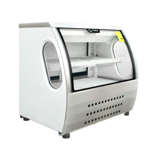 VITRINA CREMERA TRADICIONAL CURVA DE MOSTRADOR 18 FT³ CRIOTEC VCC-120