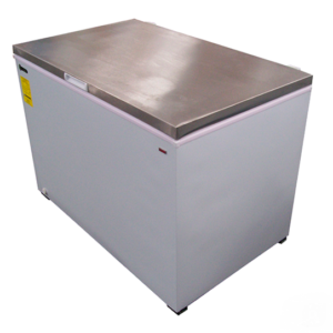 CONGELADOR HORIZONTAL TIPO COFRE CON PUERTA SOLIDA ACERO INOX. DE 15 FT³ CRIOTEC CTCC-15 AI