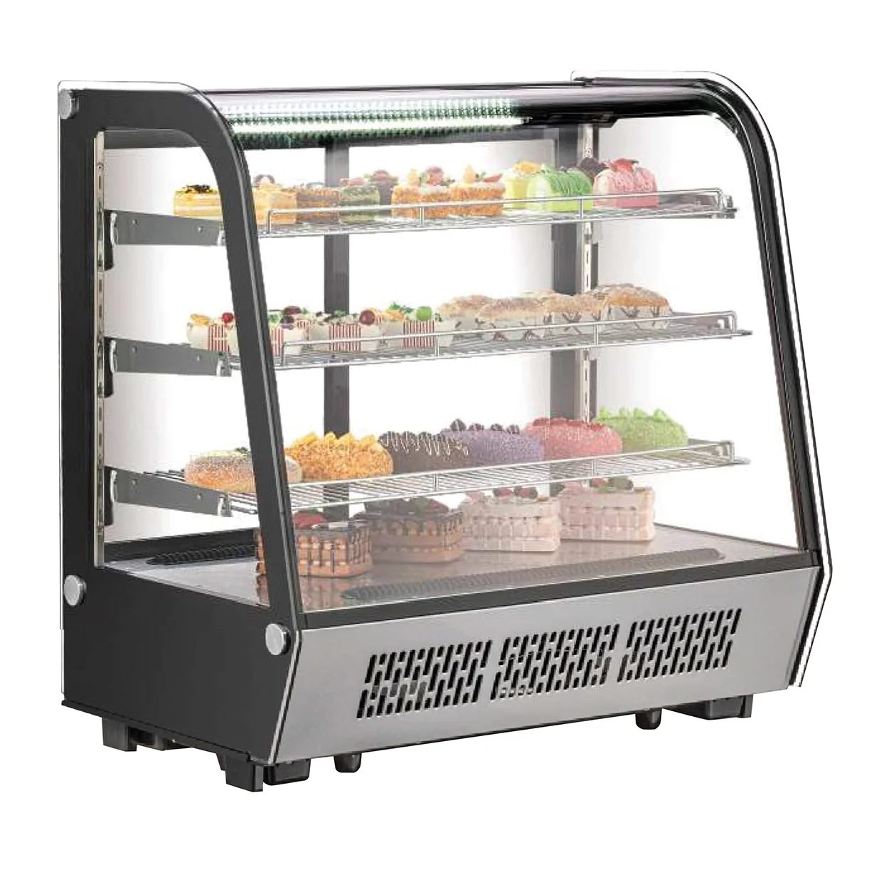 Vitrina Refrigerada de Cristal Curvo CW-145R