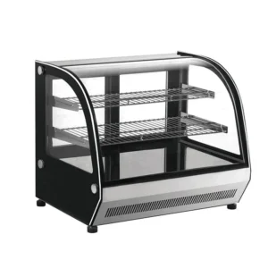 Vitrina Exhibidora Refrigerada con Cristal Curvo GN-1200CT