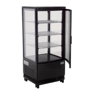 Refrigerador panoramico con puerta de cristal curva RT-78L 1R