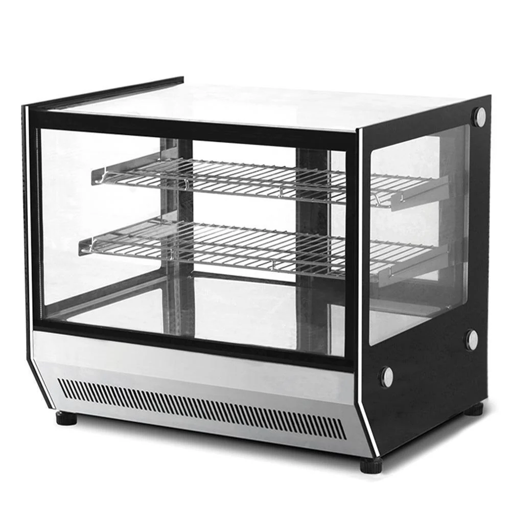 Vitrina Exhibidora Refrigerada con Cristal Recto GN-900RT