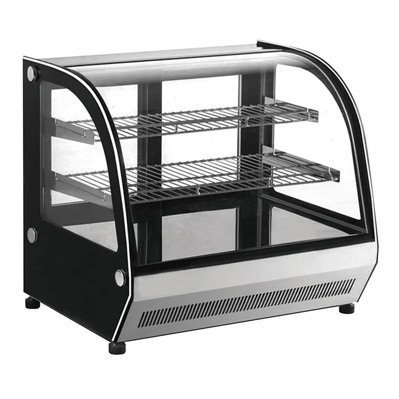 Vitrina Exhibidora Refrigerada con Cristal Curvo Migsa GN-900CT