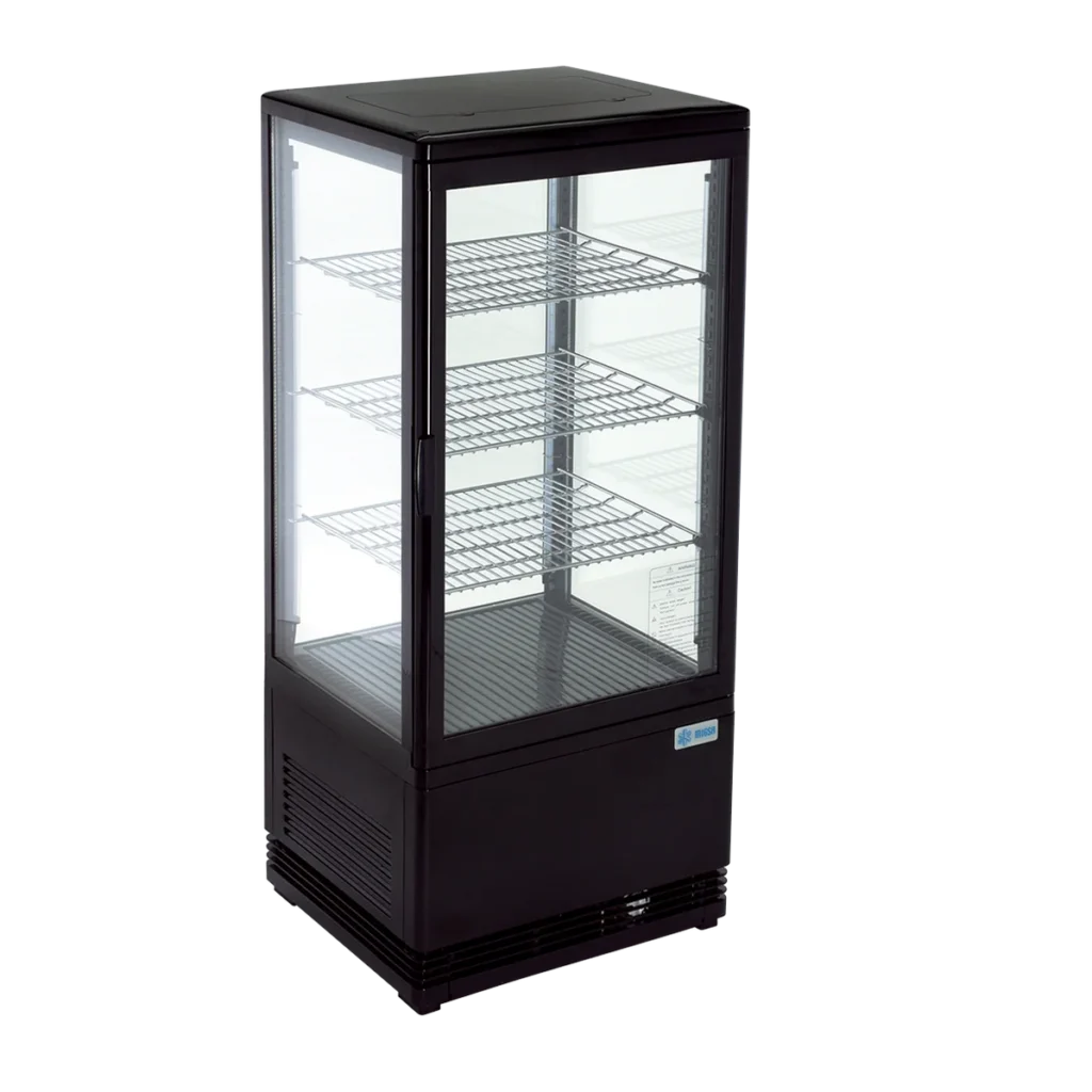 Vitrina panoramica de 78 Litros con Puerta Recta Migsa RT-78L